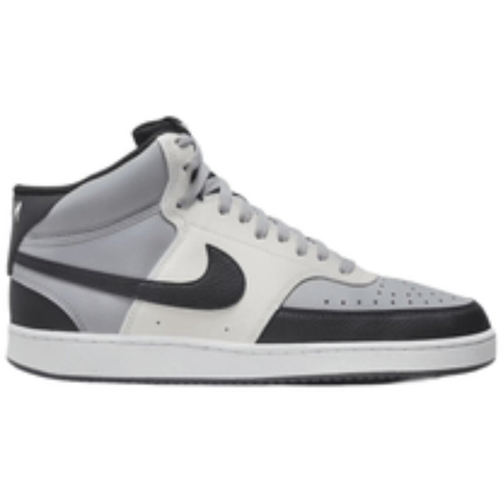 MENS Nike COURT VISION MID NN Basketball Sneakers Size 9.5 Grey/Black